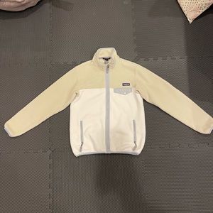 Patagonia Cream and Gray Women's Jacket